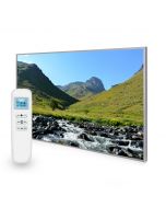 795x1195 Glacial Brook Picture Nexus Wi-Fi Infrared Heating Panel 900W - Electric Wall Panel Heater