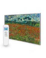 795x1195 Poppy Field Picture NXT Gen Infrared Heating Panel 900W - Electric Wall Panel Heater