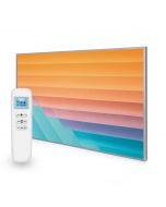 795x1195 Abstract Lines Picture NXT Gen Infrared Heating Panel 900W - Electric Wall Panel Heater