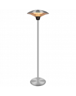 2.1kW EQ Heat Electric Mushroom Patio Heater (Available In Black And Silver)